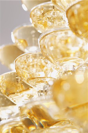 food or drink - Champagne tower Photographie de stock - Rights-Managed, Code: 859-06808710