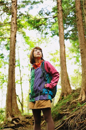 Girl in the mountains Stock Photo - Rights-Managed, Code: 859-06824593