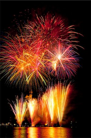 Komonmatsuri Fireworks, Mito, Ibaragi, Japan Photographie de stock - Rights-Managed, Code: 859-07149498