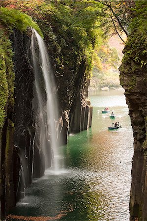 Manai Falls, Takachiho Gorge, Miyazaki, Japan Stock Photo - Rights-Managed, Code: 859-07150455