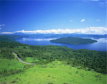 Kussharo Lake, Hokkaido, Japan Stock Photo - Rights-Managed, Code: 859-07284440