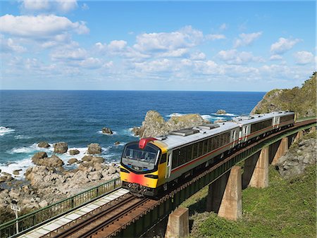 railway japan photography - Resort Shirakami, Aomori, Japan Stock Photo - Rights-Managed, Code: 859-07283573