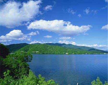 Hibara Lake, Fukushima, Japan Foto de stock - Con derechos protegidos, Código: 859-07283610