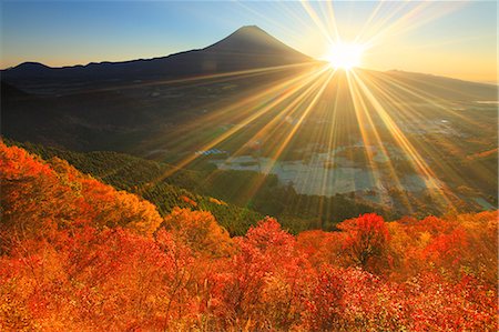 sunrise asia - Autumn colors Stock Photo - Rights-Managed, Code: 859-07441950