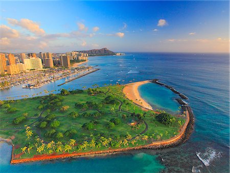 diamond head - Hawaii, USA Stock Photo - Rights-Managed, Code: 859-07495311