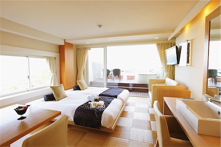 rooms - Hotel room Stock Photo - Rights-Managed, Code: 859-07845824