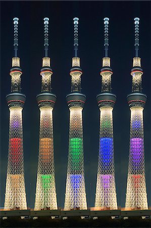 Tokyo Skytree Photographie de stock - Rights-Managed, Code: 859-07845846