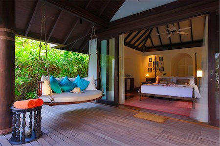 resort room - Maldives Stock Photo - Rights-Managed, Code: 859-08357812