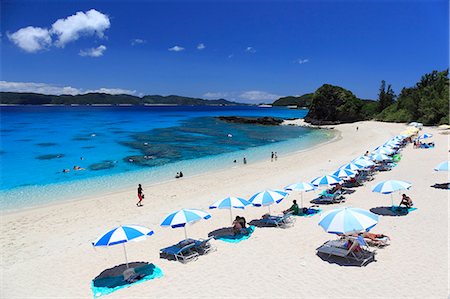 picture of a person on a tropical island - Okinawa, Japan Stock Photo - Rights-Managed, Code: 859-08359561