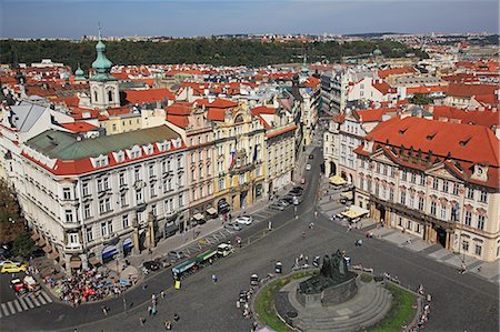 simsearch:859-08770001,k - Czech Republic, Historic Centre of Prague, UNESCO World Heritage Site,  Old Town Square Photographie de stock - Rights-Managed, Code: 859-08770093
