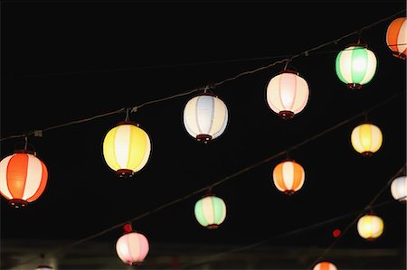 simsearch:859-06710957,k - Paper lanterns at Japanese traditional Bon Odori festival Stock Photo - Rights-Managed, Code: 859-08805950