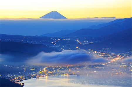 simsearch:622-07911600,k - Beautiful view of Mount Fuji Stock Photo - Rights-Managed, Code: 859-09105038