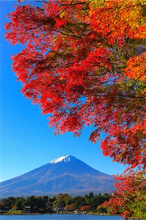 simsearch:859-07495596,k - Mount Fuji from Yamanashi Prefecture, Japan Stock Photo - Rights-Managed, Code: 859-09175471