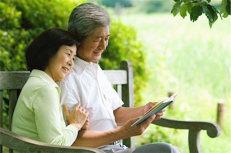 fate - Couple Reading Book Stock Photo - Rights-Managed, Code: 859-03037421