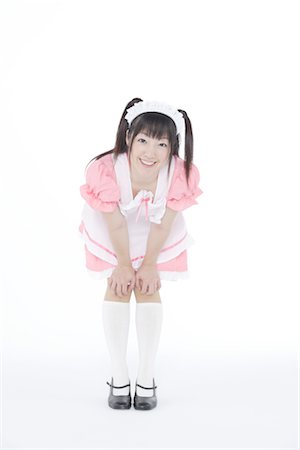 Japanese maid Stock Photo - Rights-Managed, Code: 859-03038800