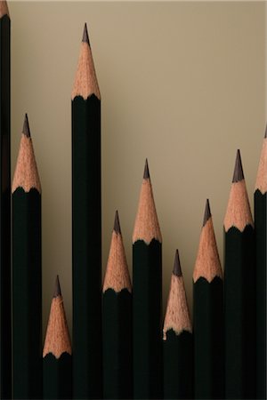 Bunch of sharpened pencils Stock Photo - Rights-Managed, Code: 859-03039064