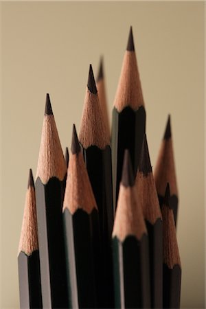 Bunch of sharpened pencils Stock Photo - Rights-Managed, Code: 859-03039066