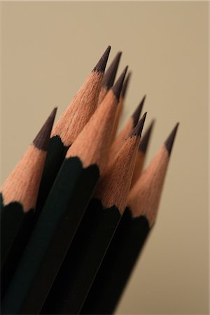 Bunch of sharpened pencils Stock Photo - Rights-Managed, Code: 859-03039068