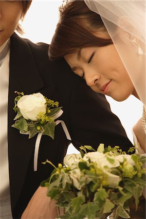 simsearch:859-03039180,k - Bride Resting her Head Stock Photo - Rights-Managed, Code: 859-03039108