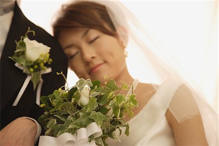 simsearch:859-03039180,k - Bride Resting her Head Stock Photo - Rights-Managed, Code: 859-03039109