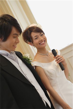 simsearch:859-03039180,k - Bride Giving Speech Stock Photo - Rights-Managed, Code: 859-03039192