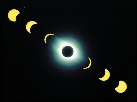 simsearch:859-03043620,k - Phases of an Eclipse Stock Photo - Rights-Managed, Code: 859-03043700