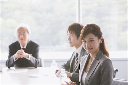 executive office profile - Business Colleagues In A Meeting Stock Photo - Rights-Managed, Code: 859-03599346
