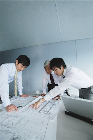 executive office profile - Business Colleagues In A Meeting Stock Photo - Rights-Managed, Code: 859-03599366