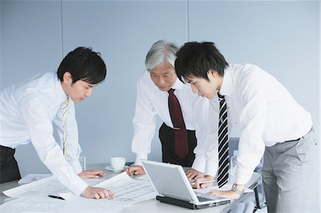 executive office profile - Business Colleagues In A Meeting Stock Photo - Rights-Managed, Code: 859-03599363