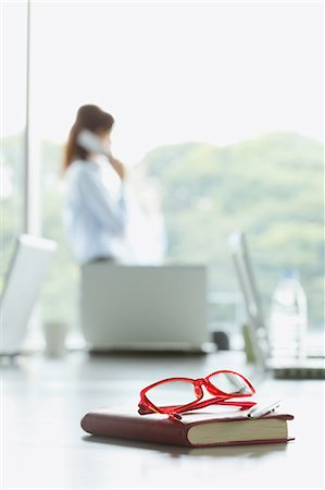Glasses On A Book Stock Photo - Rights-Managed, Code: 859-03600321
