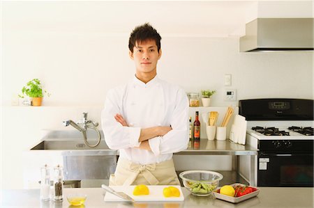 Chef Cooking Stock Photo - Rights-Managed, Code: 859-03600597