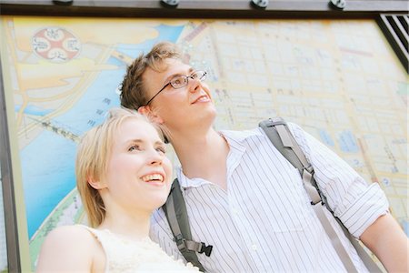 Young Couple Sightseeing In Asakusa, Japan Stock Photo - Rights-Managed, Code: 859-03730847