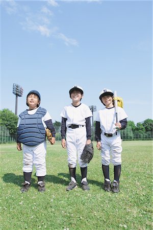 playing baseball - Baseball Player Standing At Pitch Stock Photo - Rights-Managed, Code: 859-03755449