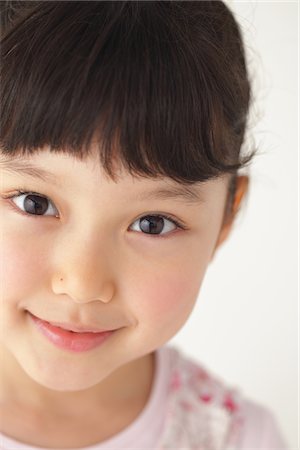 Close Up Of Cute Girl Stock Photo - Rights-Managed, Code: 859-03806062