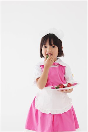 simsearch:859-03779954,k - Japanese Girl holding Eating Strawberry Stock Photo - Rights-Managed, Code: 859-03806328