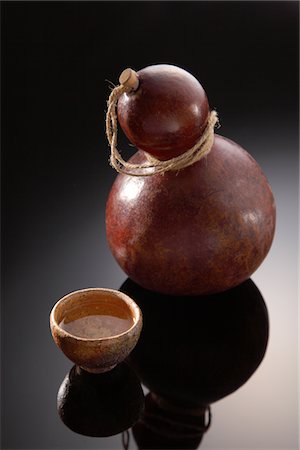 sake - Traditional Japanese Sake Cup and Jug Stock Photo - Rights-Managed, Code: 859-03811274