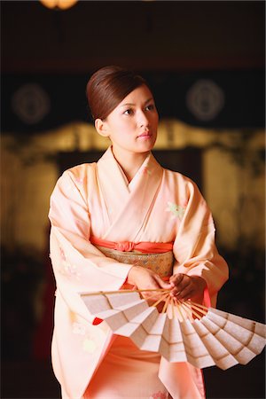 Classical Japanese Dance Stock Photo - Rights-Managed, Code: 859-03811298