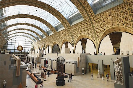 paris clock - Orsay Museum,France Stock Photo - Rights-Managed, Code: 859-03839139