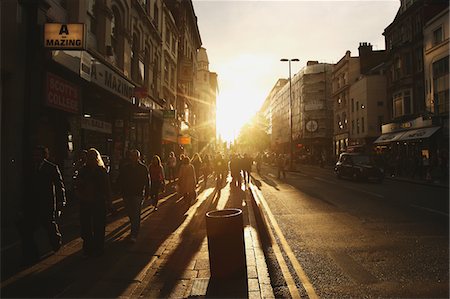 evening europe street - Street of London Stock Photo - Rights-Managed, Code: 859-03839169