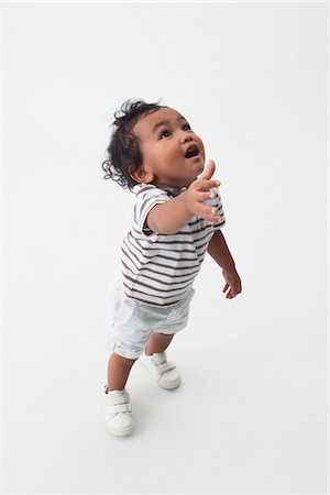 Happy Cheerful Toddler Boy Stock Photo - Rights-Managed, Code: 859-03839814