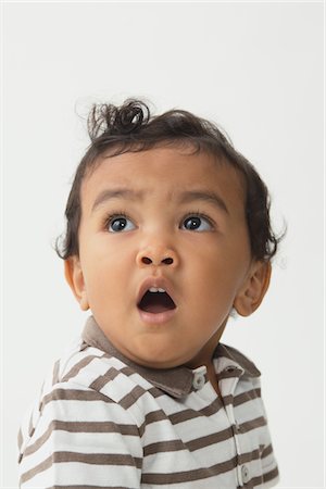 Surprised Toddler Boy Stock Photo - Rights-Managed, Code: 859-03839823