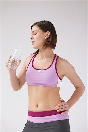 feature - Woman Drinking Water Stock Photo - Rights-Managed, Code: 859-03840009