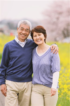 fitness asian couple - Portrait Of Middle-Aged Japanese Couple Stock Photo - Rights-Managed, Code: 859-03840331