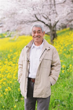 Portrait Of Middle-Aged Man Hands In Pocket Stock Photo - Rights-Managed, Code: 859-03840347