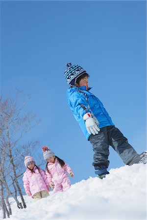 simsearch:625-02929316,k - Children In The Snow Stock Photo - Rights-Managed, Code: 859-03840680