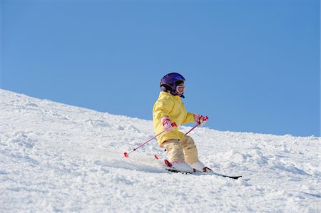 simsearch:859-03840695,k - Girl Skiing Stock Photo - Rights-Managed, Code: 859-03840949