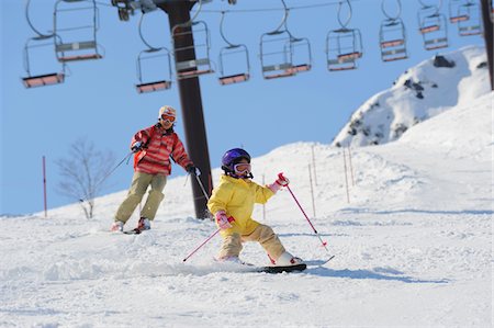 ski lift - Skiing Competition Stock Photo - Rights-Managed, Code: 859-03840953