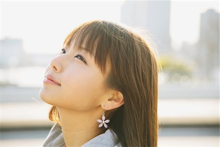 emotional woman looking away - Young Woman In Contemplation Stock Photo - Rights-Managed, Code: 859-03860531