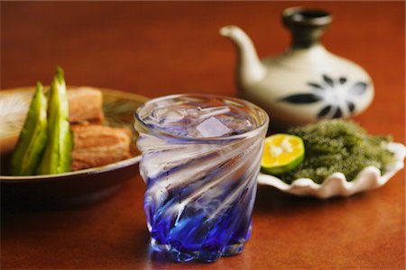 sake - Awamori and Okinawa cuisine Stock Photo - Rights-Managed, Code: 859-03885279