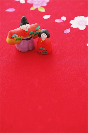 Japanese Traditional Figurines Stock Photo - Rights-Managed, Code: 859-03885575